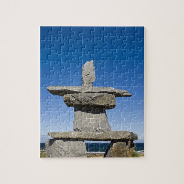 Churchill, Manitoba. Inukshuk Pussel (Vertikal)