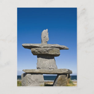 Churchill, Manitoba. Inukshuk Vykort