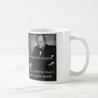 Churchill: Mig förmiddag en Glowworm Kaffemugg