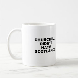 Churchill och Scotland Mugg