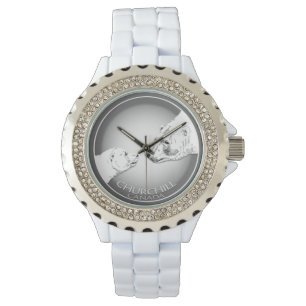 Churchill Polar Bear Watch Souvenir Wrist Watch Armbandsur