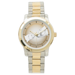 Churchill Polar Bear Watch Souvenir Wrist Watch Armbandsur