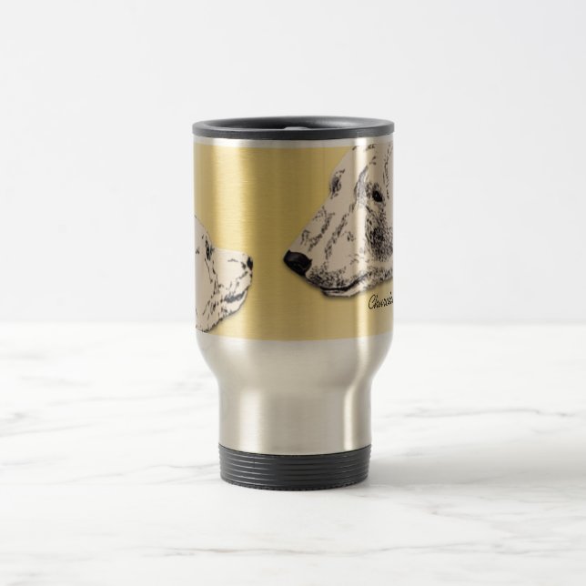 Churchill Souvenir Kopp Polar Bear Art Mugg Gifts (Center)