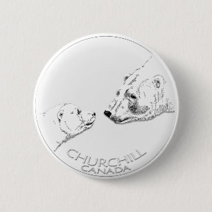 Churchill Souvenirs Polar Bear Art Shirts & Gifts Knapp