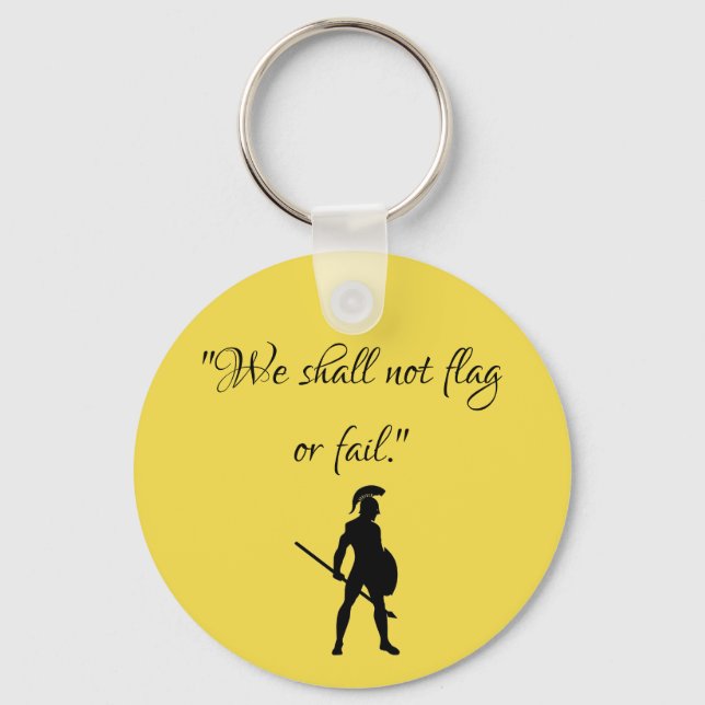 Churchill Spartan Keychain Nyckelring (Framsida)