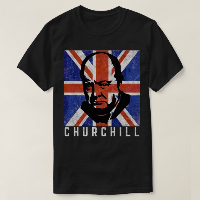Churchill T Shirt (Design framsida)