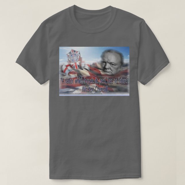 CHURCHILL TAL T SHIRT (Design framsida)