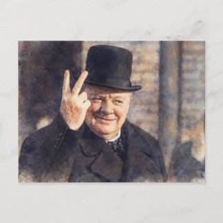 Churchill vykort