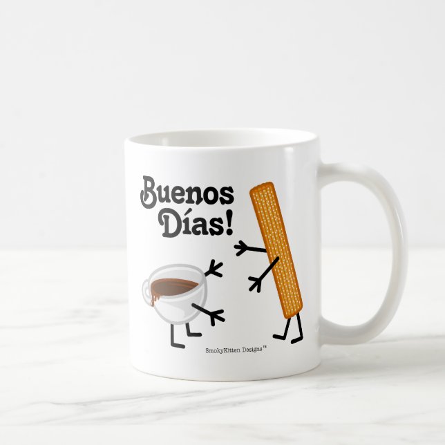 Churro & Chocolate - Buenos Dias! Kaffemugg (Höger)