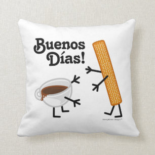 Churro & choklad - Buenos Dias! Kudde