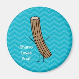 Churro Kärlek dig! Magnet
