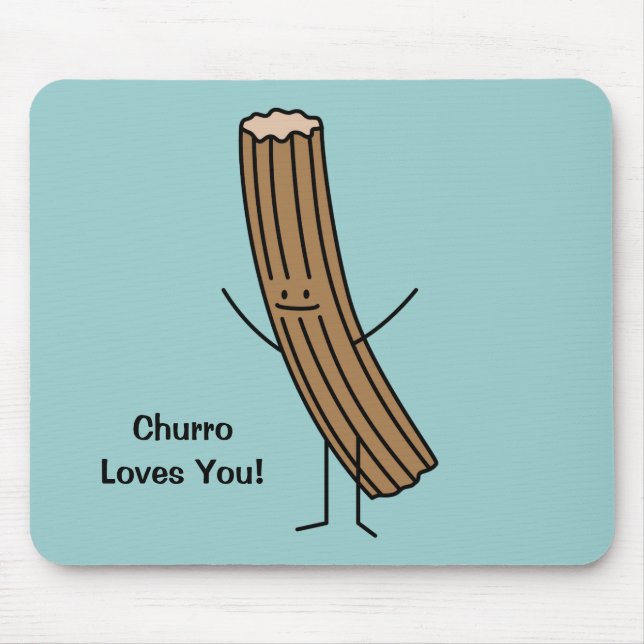 Churro Kärlek dig! Musmatta (Framsidan)