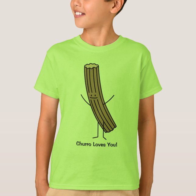 Churro Kärlek! T-shirt (Framsida)