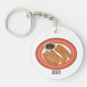 Churro tecknad illustration