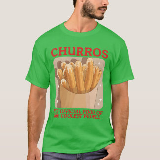 Churros mat för den coolaste Churro-älskaren vinta T Shirt