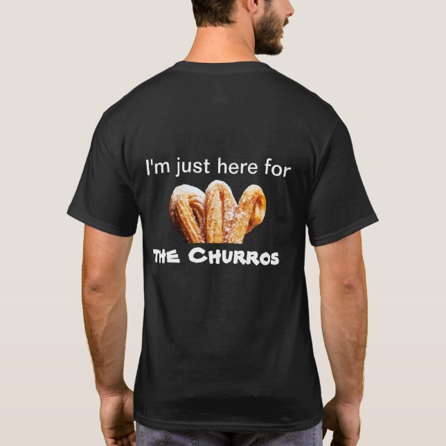 Churros t-skjorta t shirt (Baksida)