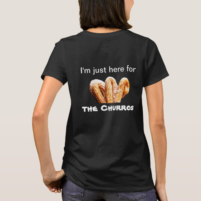 Churros t-skjorta tee shirt (Baksida)