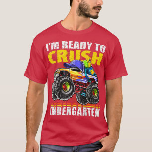Chush Kindergarten Monster Lastbil ryggsäck tillba T Shirt