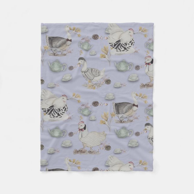Chute Couture Print Kidsroom Fleecefilt (Framsidan)