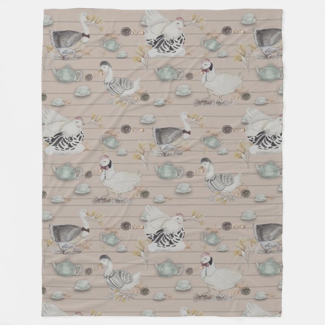 Chute Couture Print Kidsroom Fleecefilt (Framsidan)