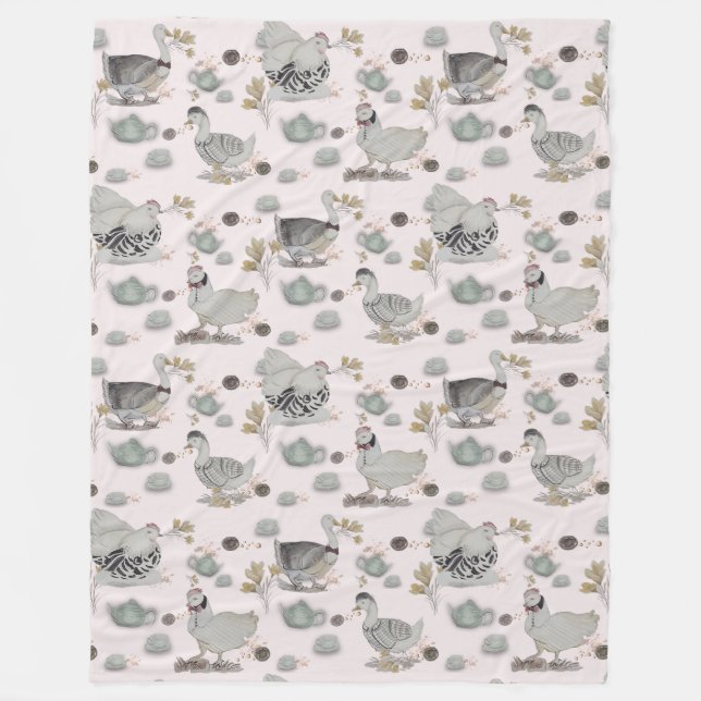 Chute Couture Print Kidsroom Fleecefilt (Framsidan)