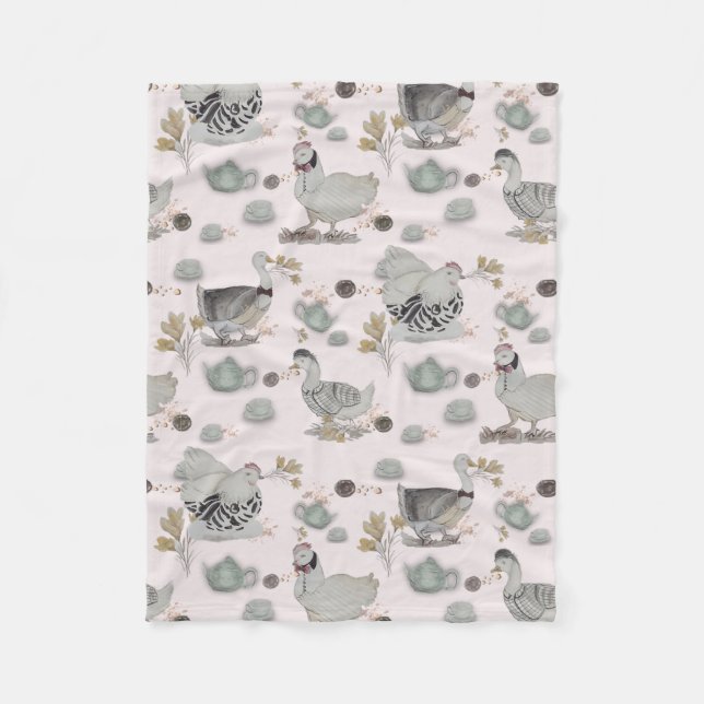 Chute Couture Print Kidsroom Fleecefilt (Framsidan)