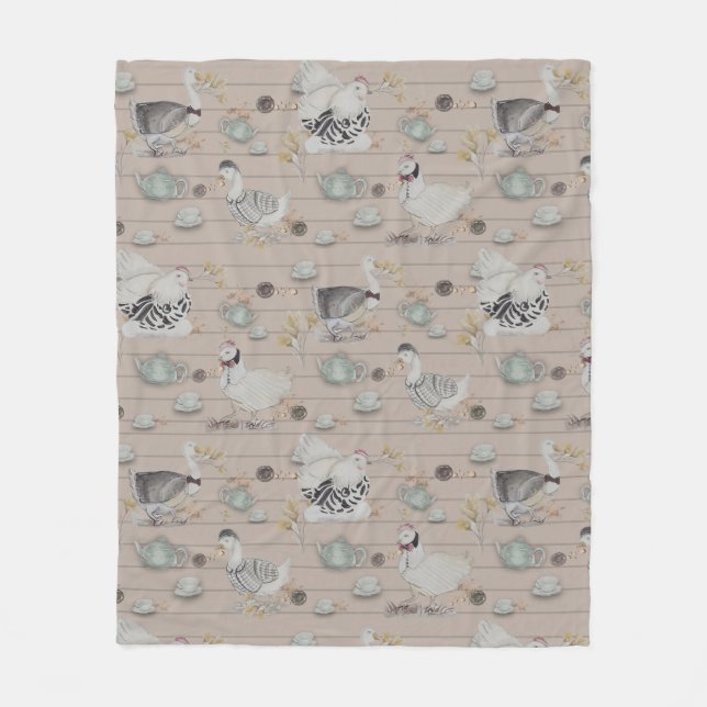 Chute Couture Print Kidsroom Fleecefilt (Framsidan)