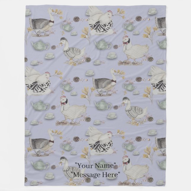 Chute Couture Print Kidsroom Fleecefilt (Framsidan)