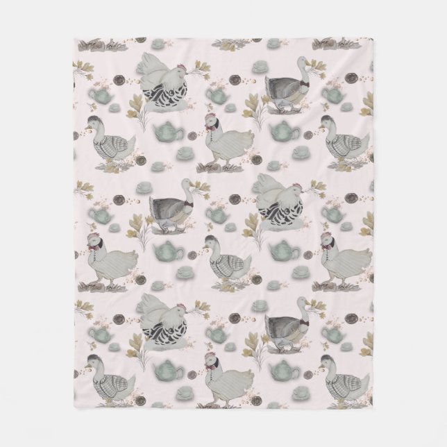 Chute Couture Print Kidsroom Fleecefilt (Framsidan)