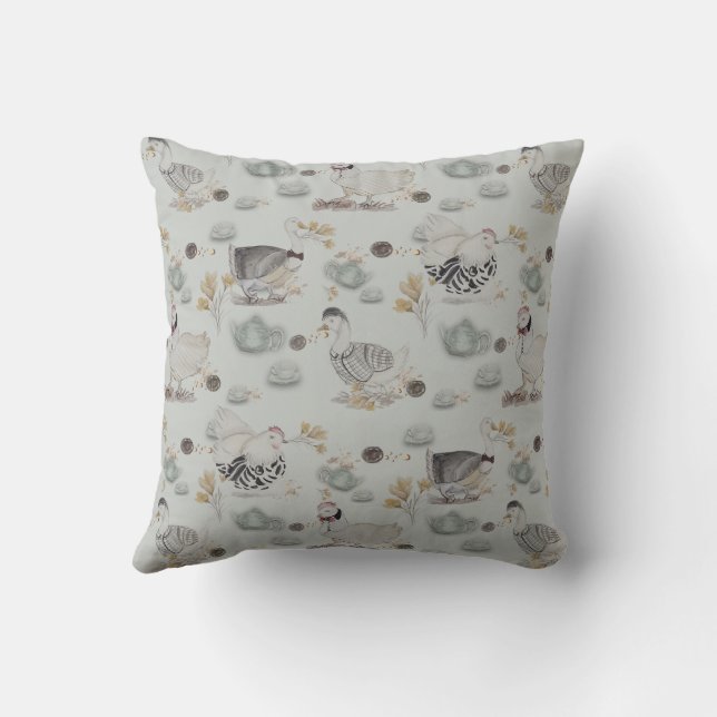 Chute Couture Print Kidsroom Kudde (Baksida)