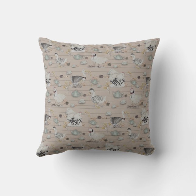 Chute Couture Print Kidsroom Kudde (Baksida)