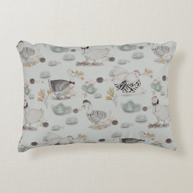 Chute Couture Print Kidsroom Prydnadskudde (Framsidan)