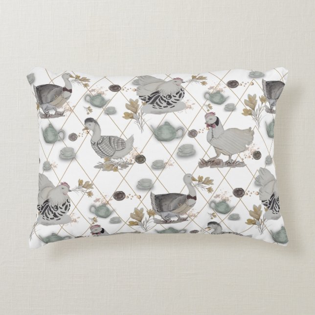 Chute Couture Print Kidsroom Prydnadskudde (Framsidan)