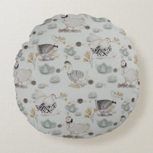 Chute Couture Print Kidsroom Rund Kudde