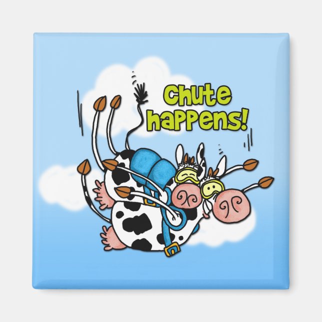 chute råkar ut magnet (Framsidan)