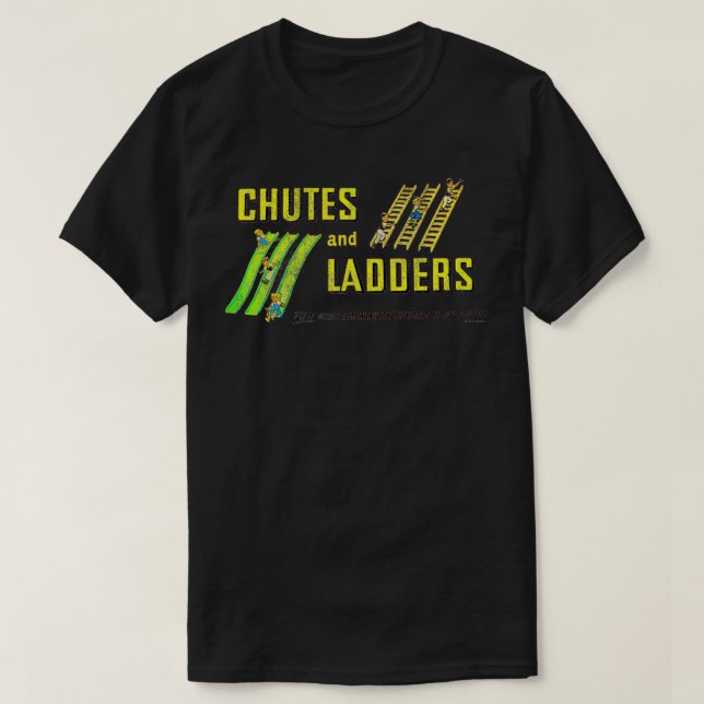 Chutes And Ladders Classic Logo  T Shirt (Design framsida)