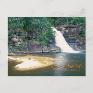Chutes d'Antofofo, Madagaskar Vykort