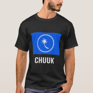 Chuuk Flagga Shirt Chuukese T