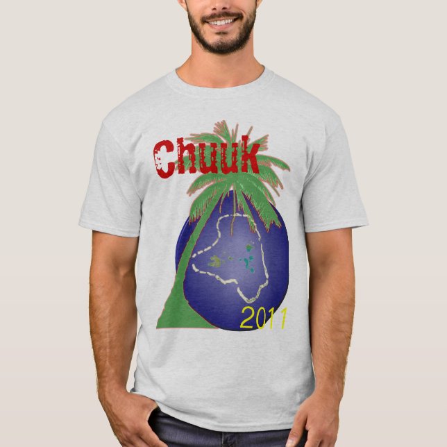 Chuuk lagun 2011 t-shirt (Framsida)