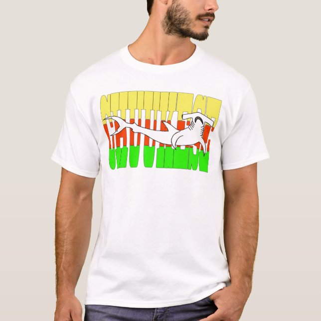 Chuukese Hammerhead T-shirt (Framsida)