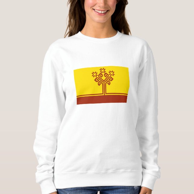 Chuvashias flagga t shirt (Framsida)