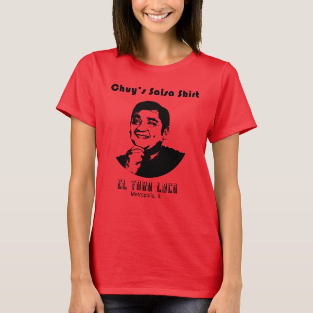 Chuy's Salsa Shirt - Storleka kvinnor T (Framsida)