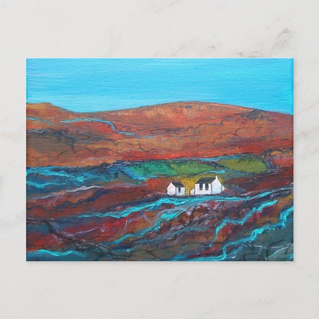 Chysauster Penwith i Cornwall Vykort (Framsida)