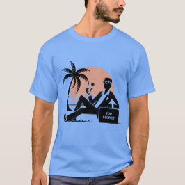 CIA Retrött Agent T Shirt