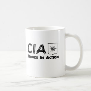 CIA:s agerande i fråga om krokar Kaffemugg