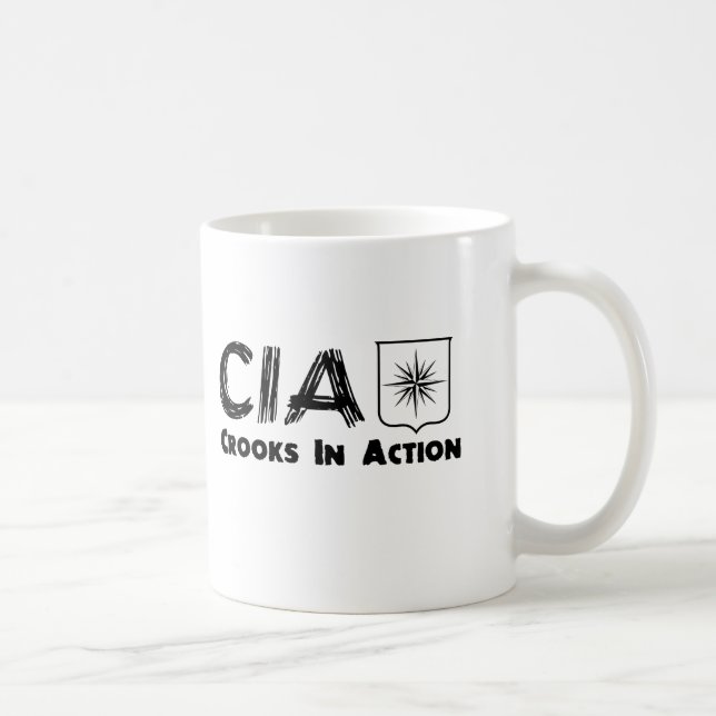 CIA:s agerande i fråga om krokar Kaffemugg (Höger)