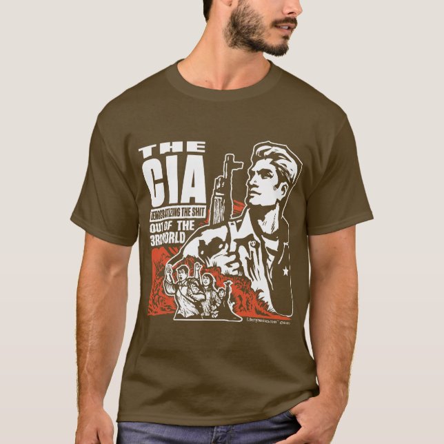 CIA-skjortan T Shirt (Framsida)