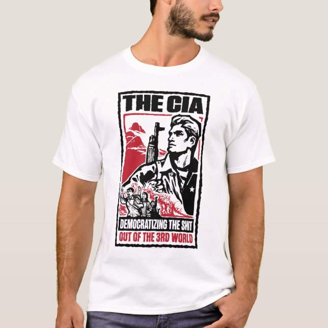 CIA-skjortan T-shirt (Framsida)