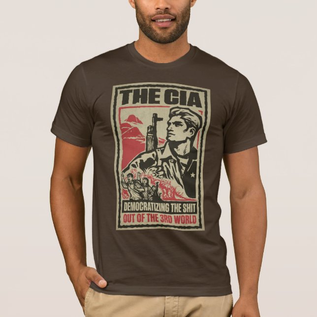CIA-skjortan T-shirt (Framsida)