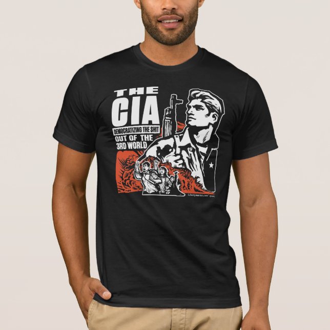 CIA-skjortan T-shirt (Framsida)